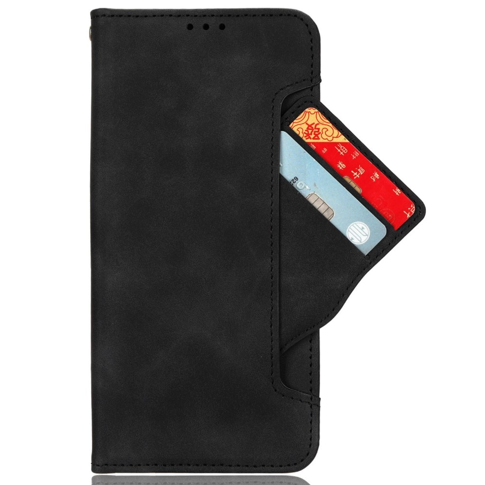 Motorola Moto G24 Multi Portemonnaie-Hülle schwarz
