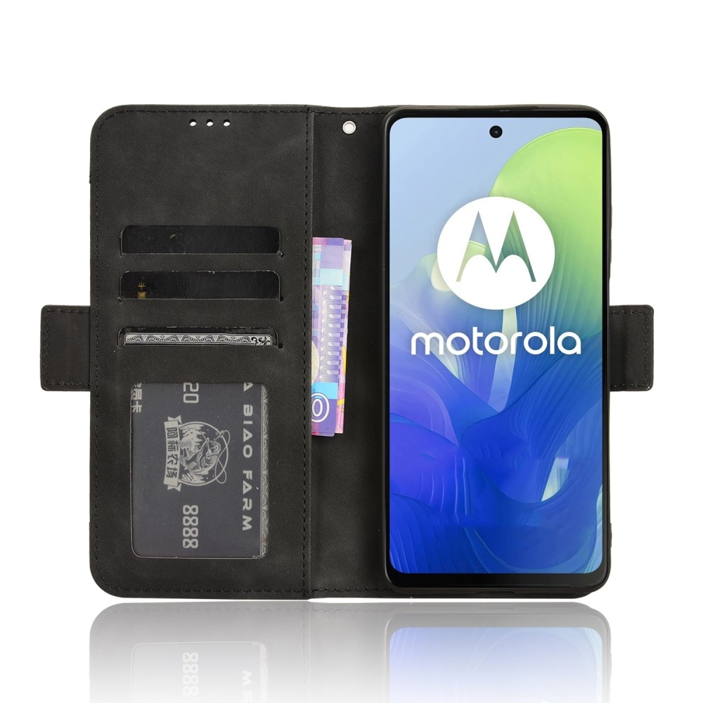 Motorola Moto G24 Multi Portemonnaie-Hülle schwarz