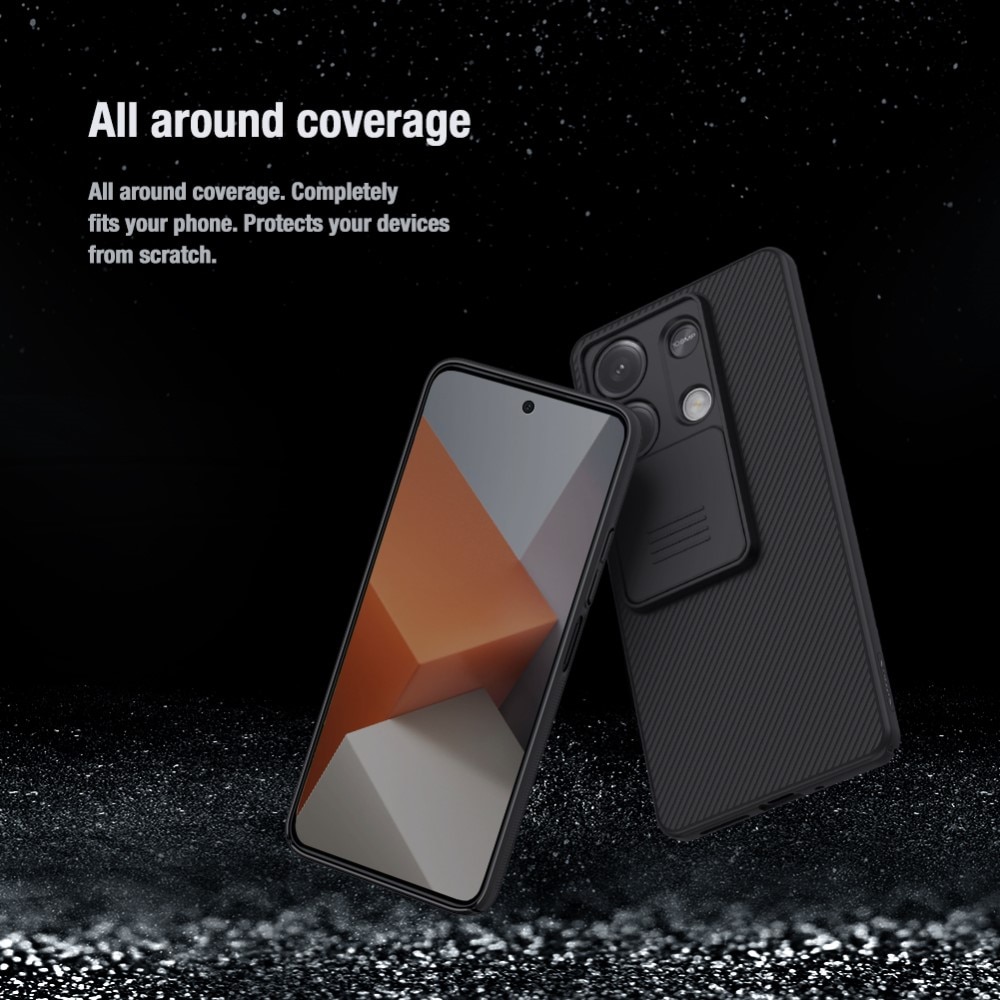 CamShield Hülle Xiaomi Redmi Note 13 schwarz