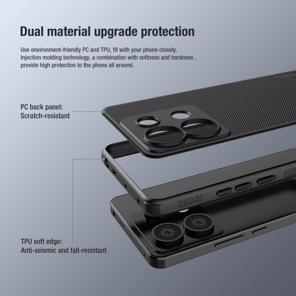 Super Frosted Shield Xiaomi Redmi Note 13 Pro 5G schwarz