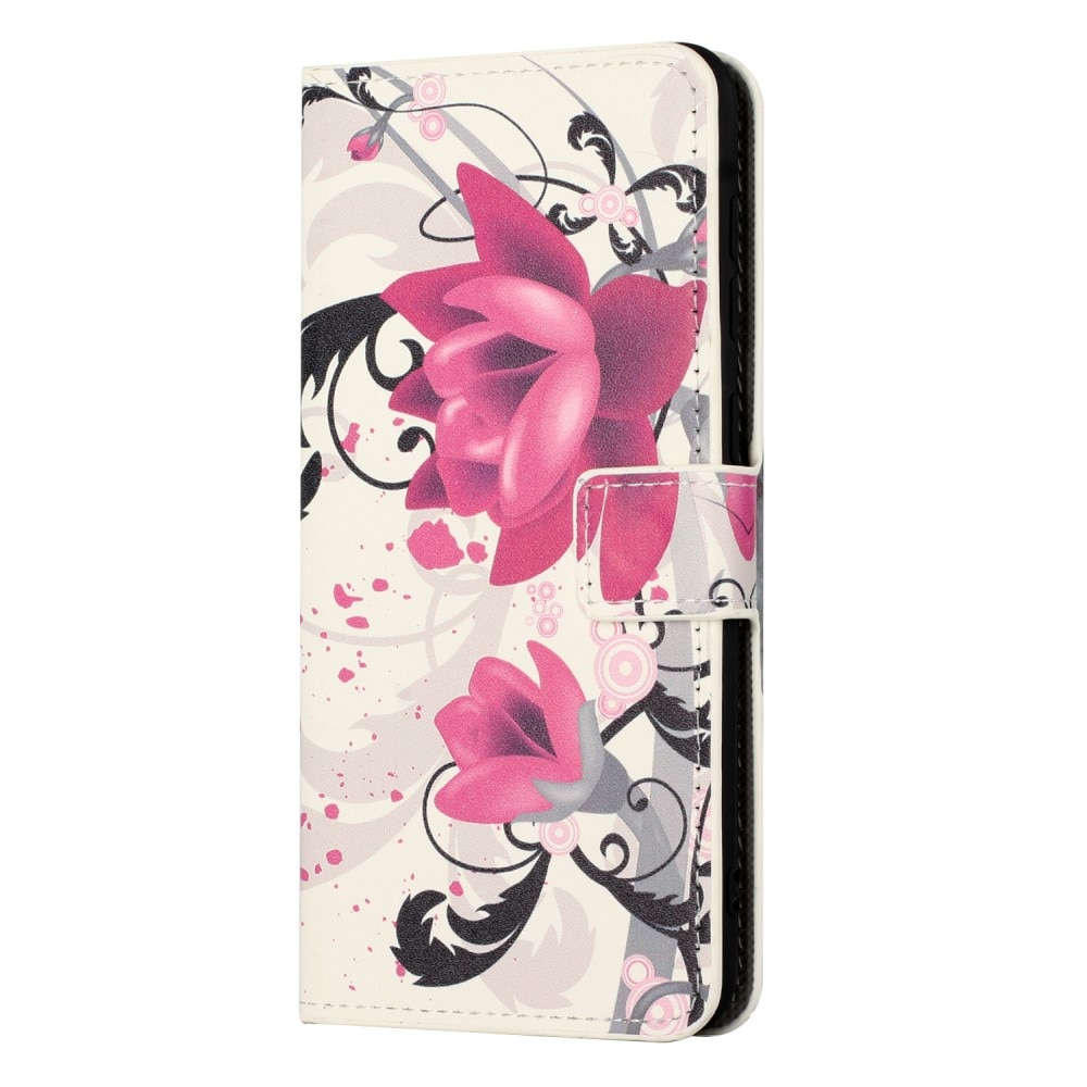 Samsung Galaxy Xcover 7 Portemonnaie-Hülle Flowers