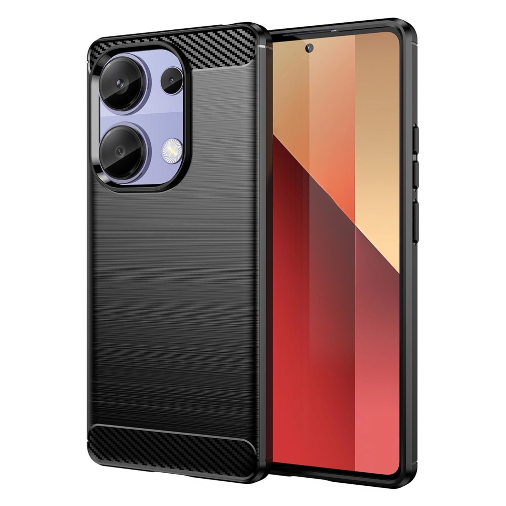 Xiaomi Redmi Note 13 Pro 4G Hülle TPU Brushed Black