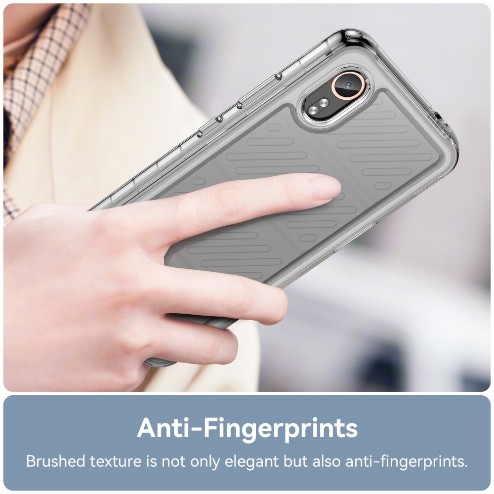 Samsung Galaxy Xcover 7 Hybride Handyhülle Crystal Hybrid durchsichtig