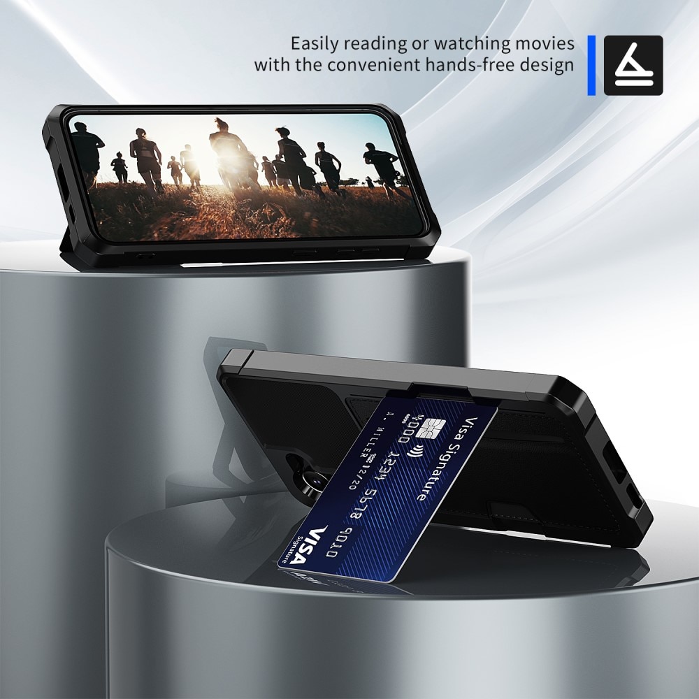 Samsung Galaxy A55 Tough Card Case schwarz