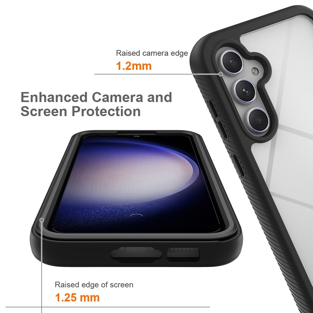 Samsung Galaxy A55 Full Protection Case schwarz