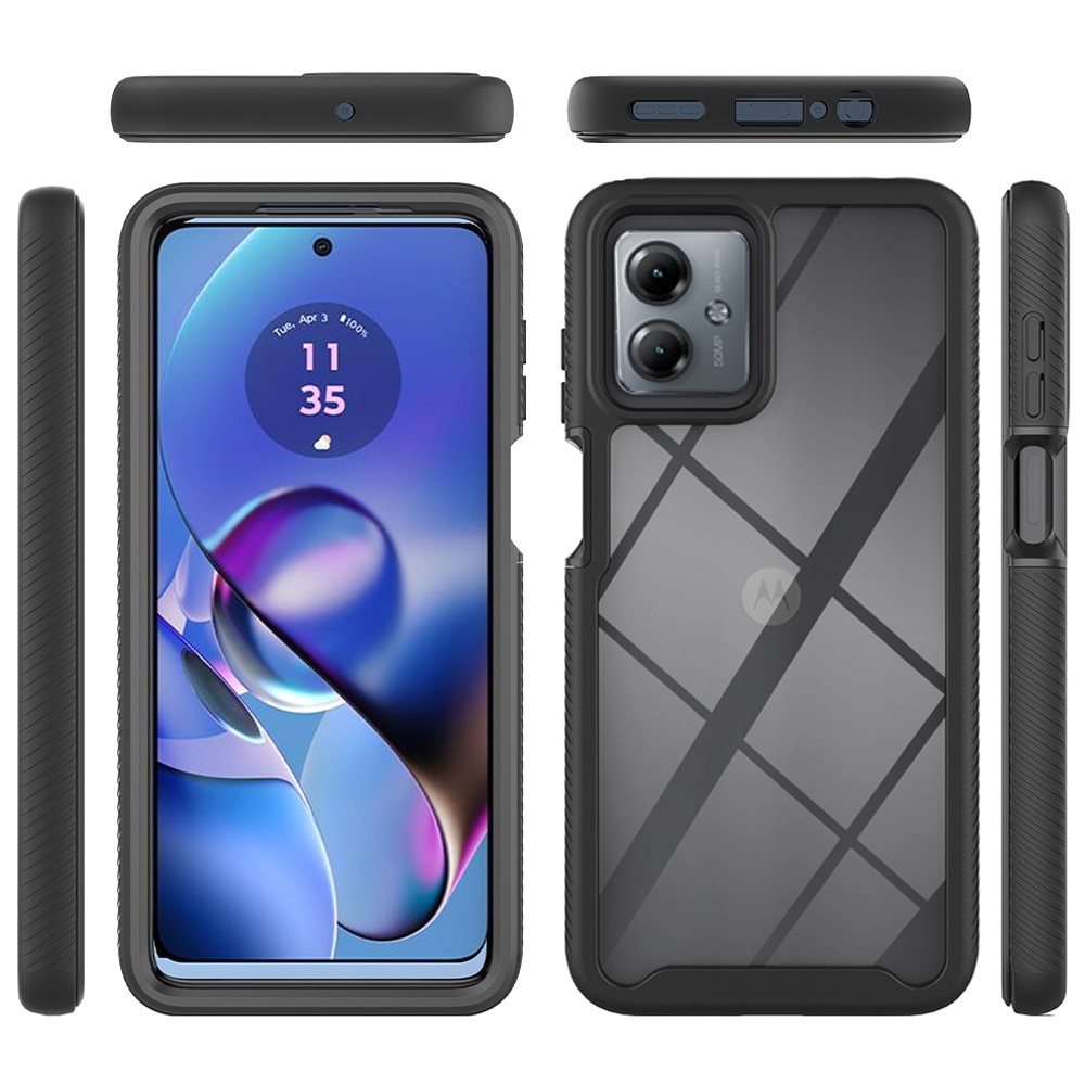 Motorola Moto G54 Full Protection Case Schwarz