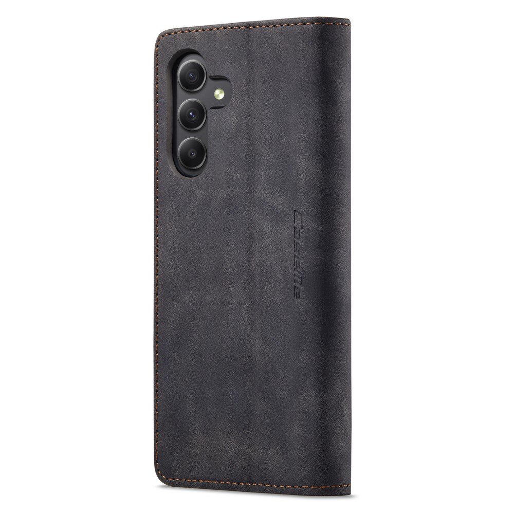 Slim Portemonnaie-Hülle Samsung Galaxy A15 Schwarz