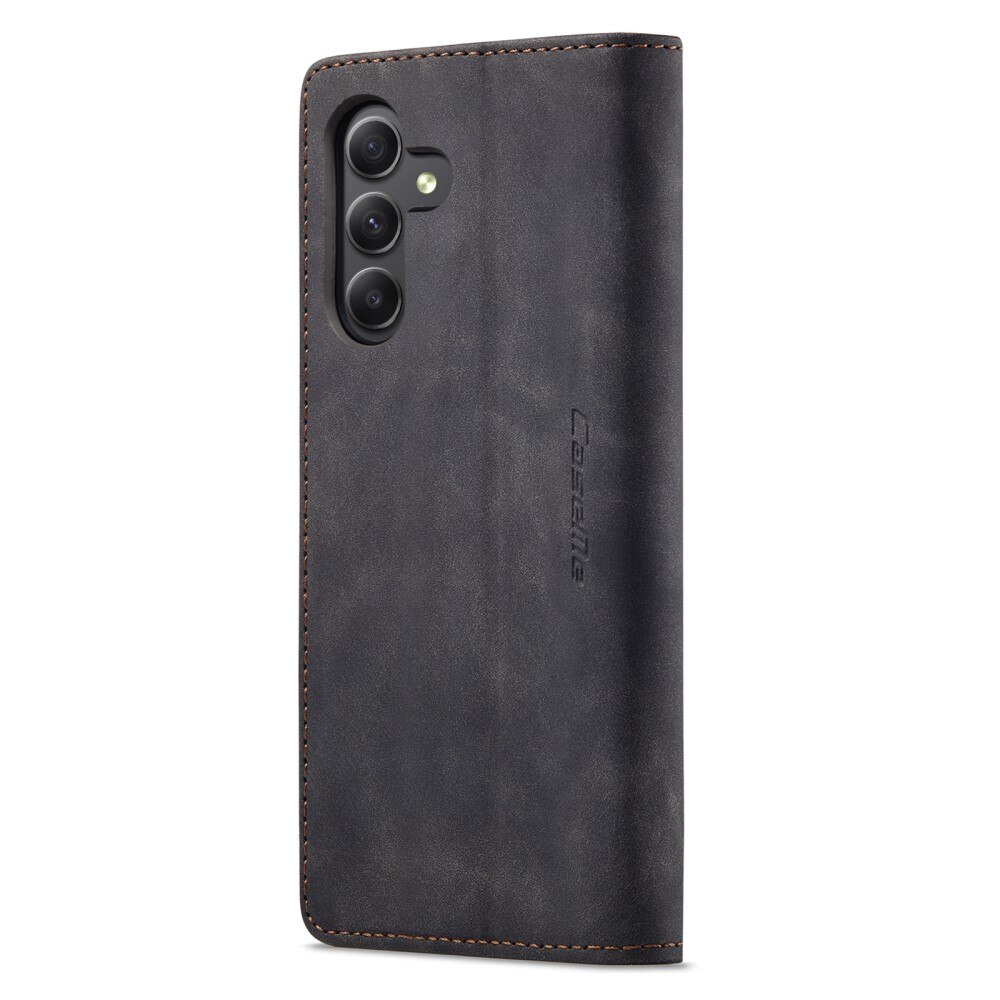 Slim Portemonnaie-Hülle Samsung Galaxy A15 schwarz