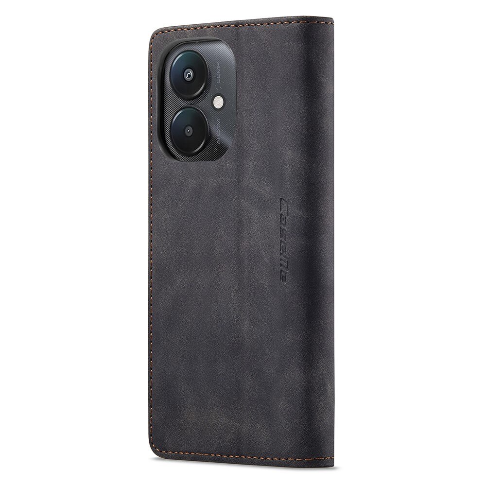 Slim Portemonnaie-Hülle Xiaomi Redmi 13C schwarz