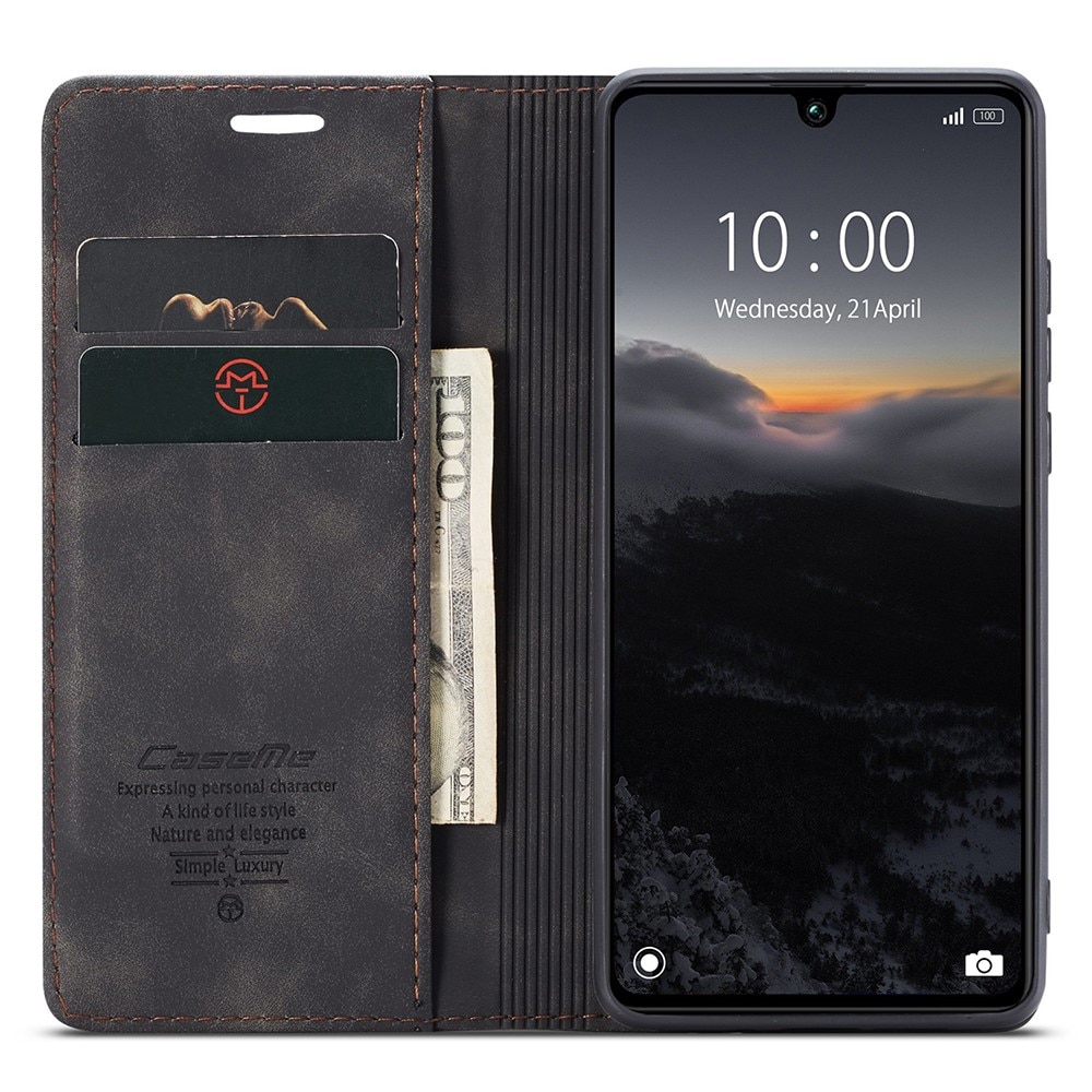 Slim Portemonnaie-Hülle Xiaomi Redmi 13C schwarz