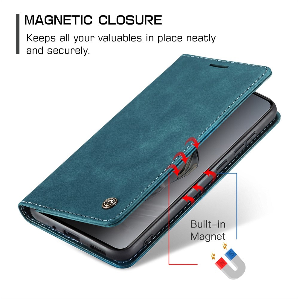 Slim Portemonnaie-Hülle  OnePlus 12 Blau