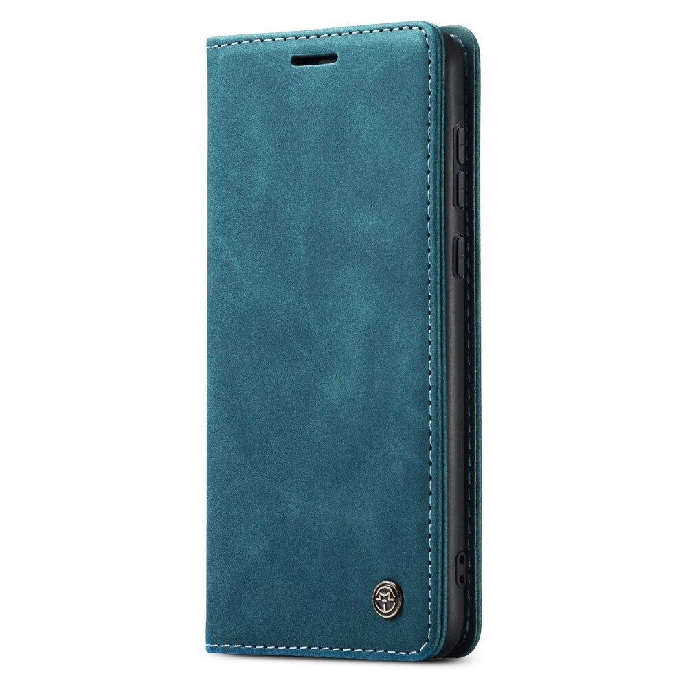 Slim Portemonnaie-Hülle Samsung Galaxy A55 blau