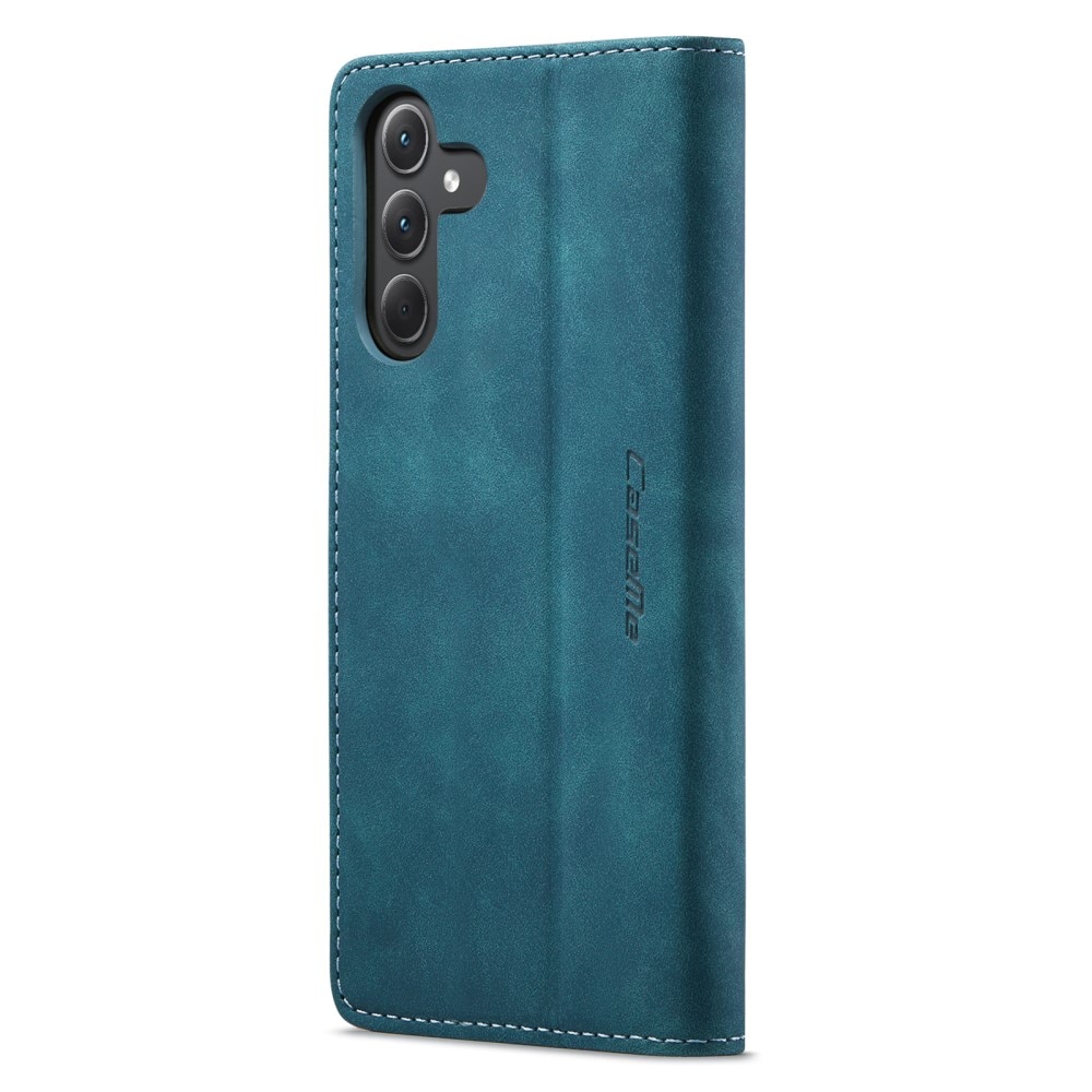 Slim Portemonnaie-Hülle Samsung Galaxy A35 blau