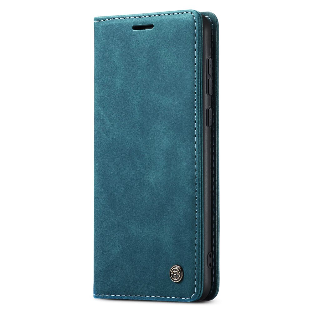 Slim Portemonnaie-Hülle Samsung Galaxy A35 blau