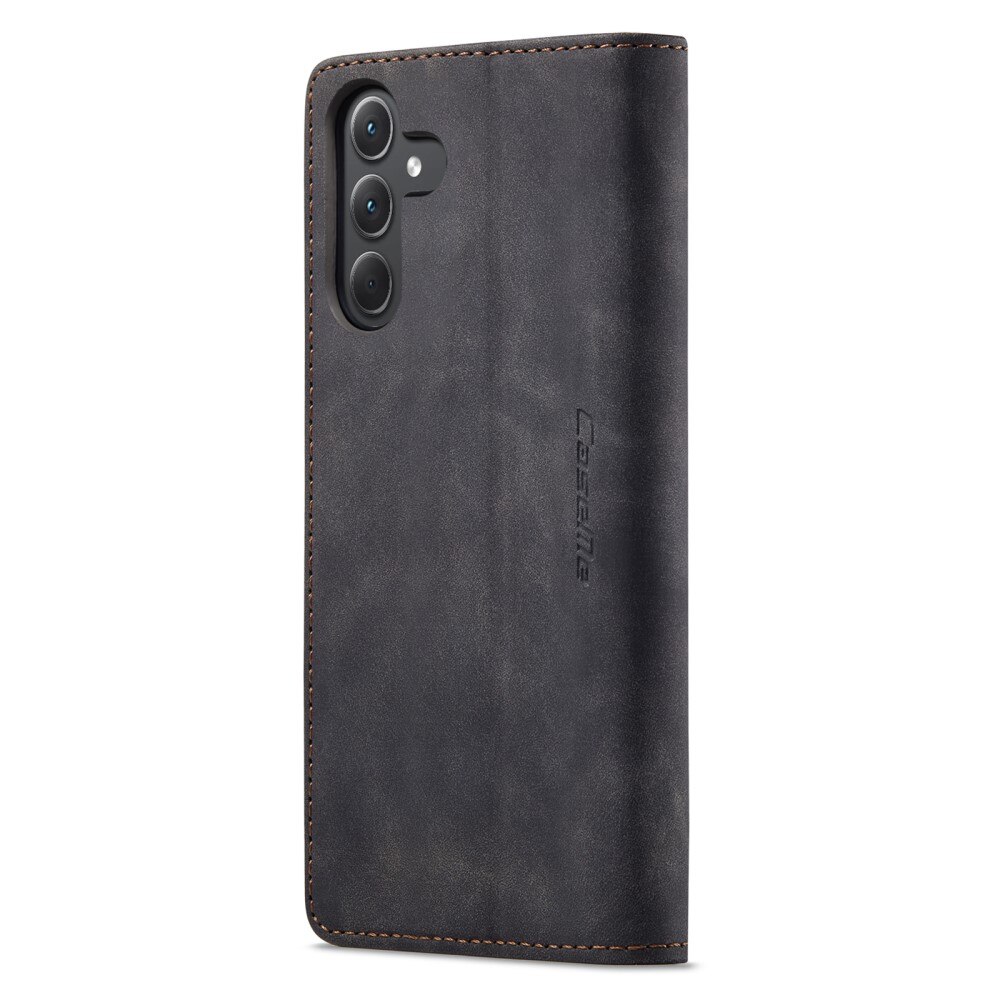 Slim Portemonnaie-Hülle Samsung Galaxy A35 Schwarz