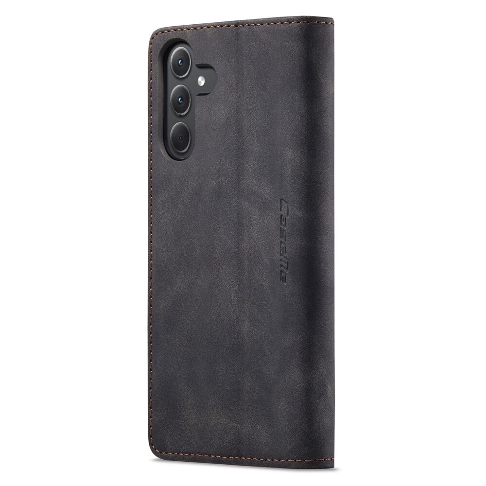 Slim Portemonnaie-Hülle Samsung Galaxy A35 schwarz