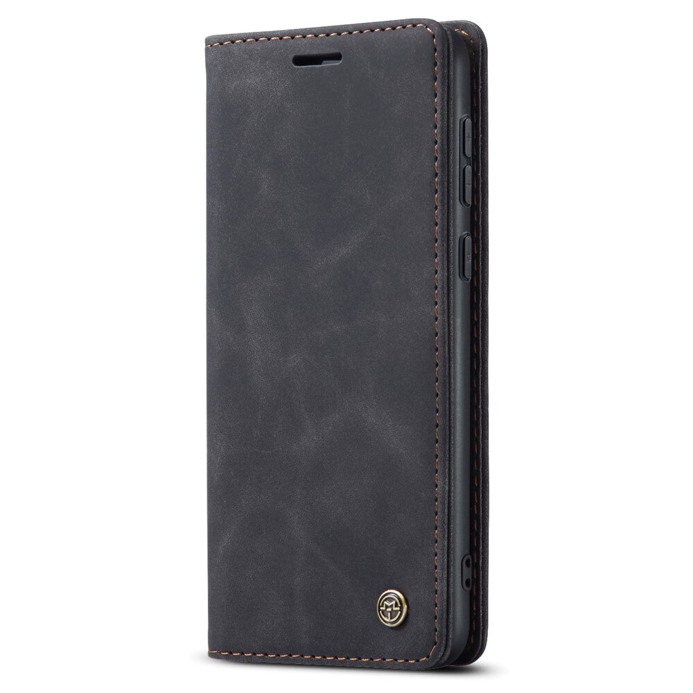 Slim Portemonnaie-Hülle Samsung Galaxy A35 Schwarz