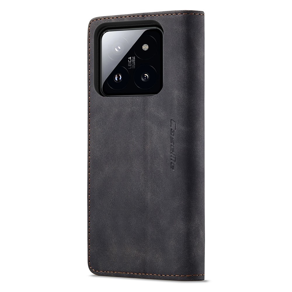 Slim Portemonnaie-Hülle Xiaomi 14 schwarz