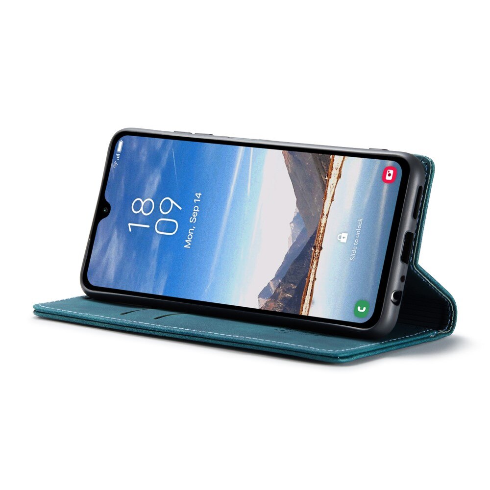 Slim Portemonnaie-Hülle Samsung Galaxy A05s blau