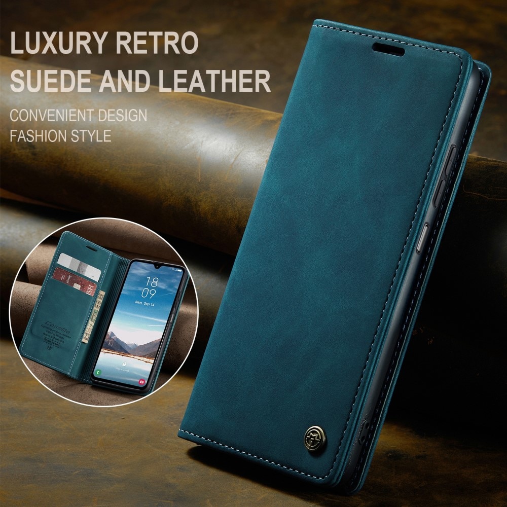 Slim Portemonnaie-Hülle Samsung Galaxy A05s blau