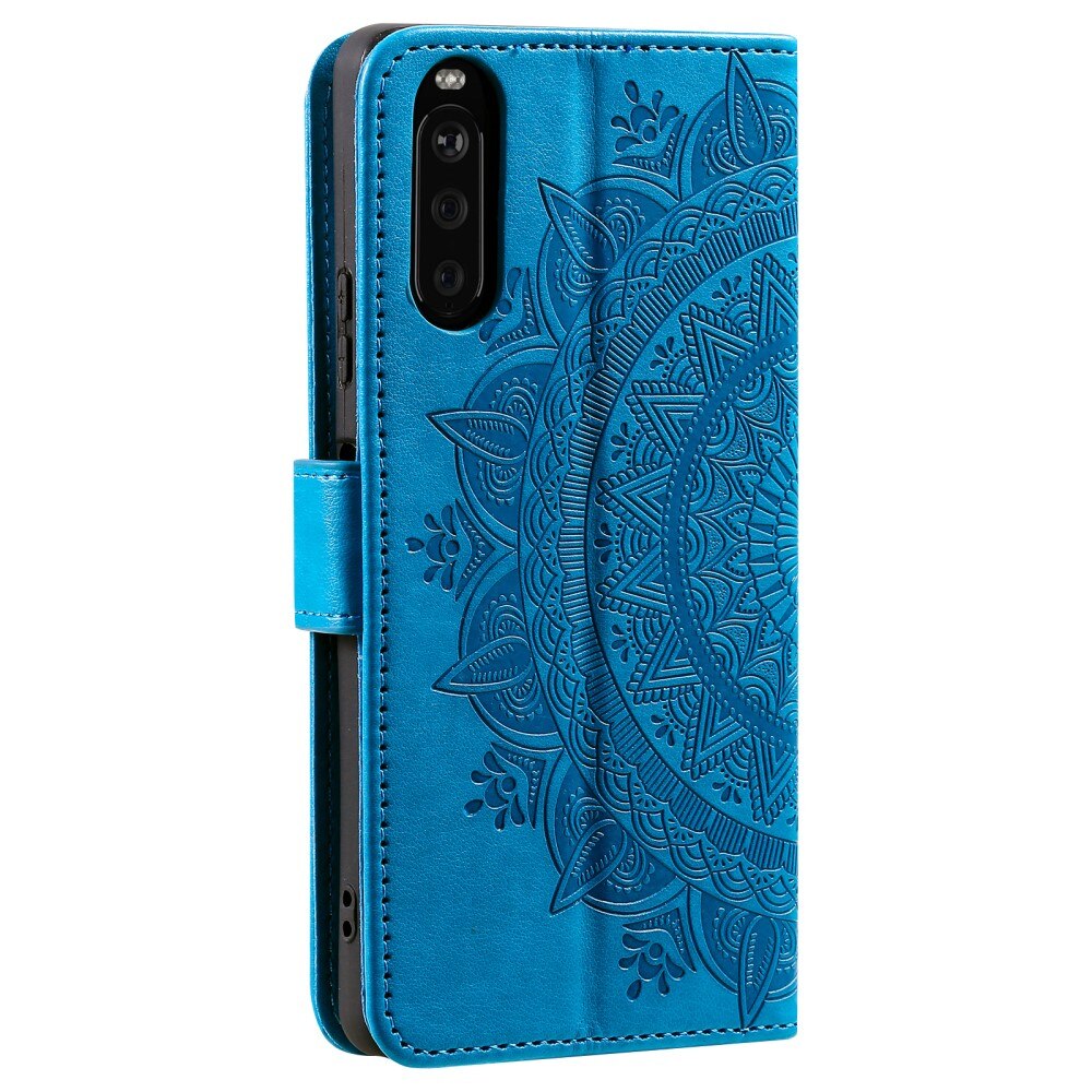 Sony Xperia 10 VI Handytasche Mandala blau