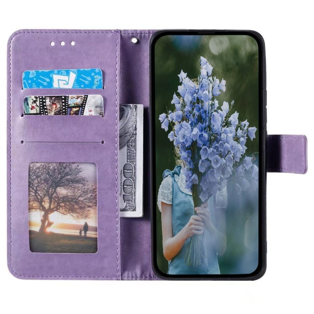 Sony Xperia 10 VI Handytasche Mandala lila