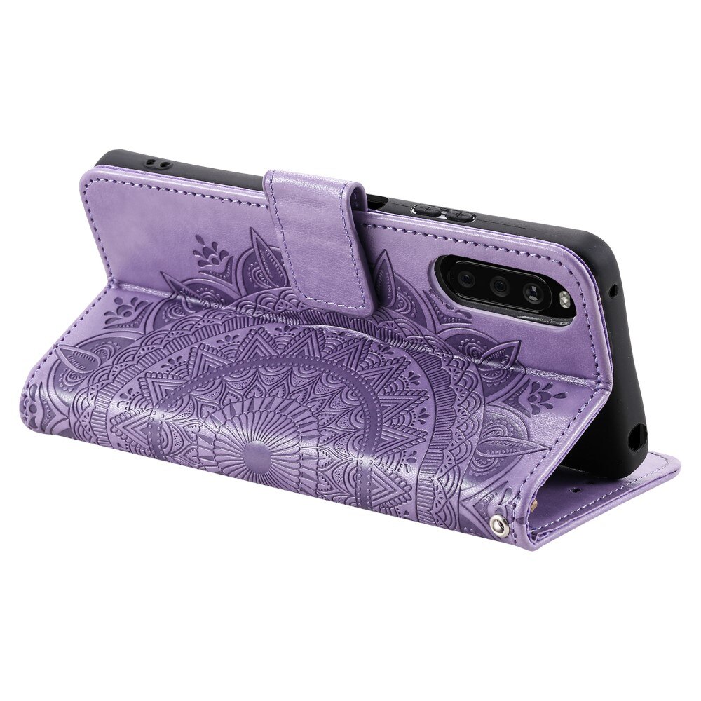 Sony Xperia 10 VI Handytasche Mandala lila