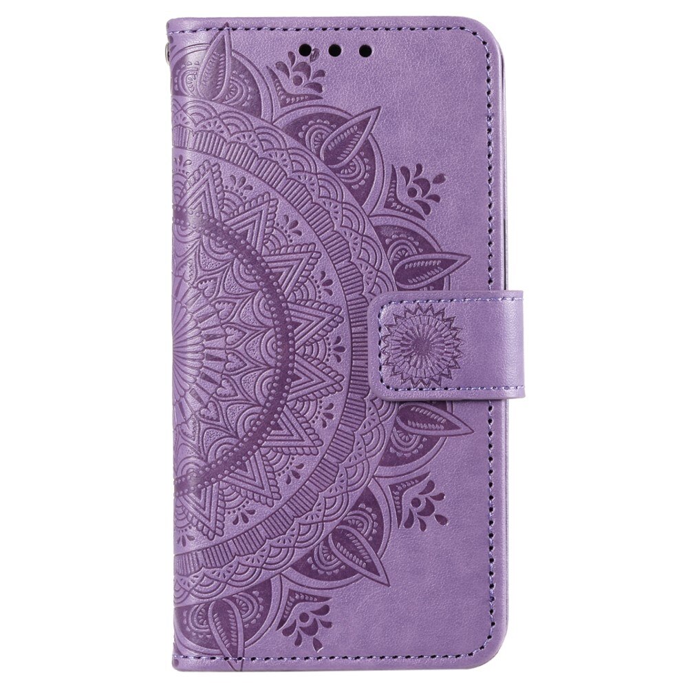 Sony Xperia 10 VI Handytasche Mandala lila