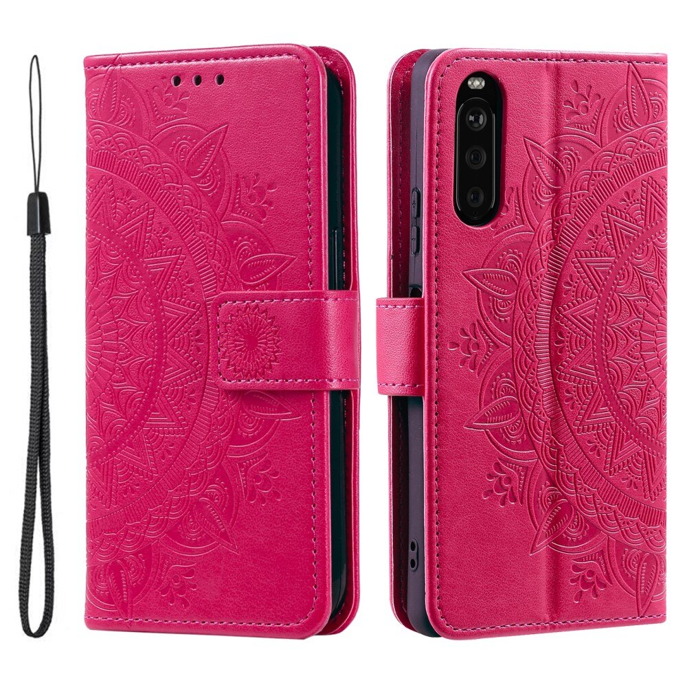 Sony Xperia 10 VI Handytasche Mandala rosa