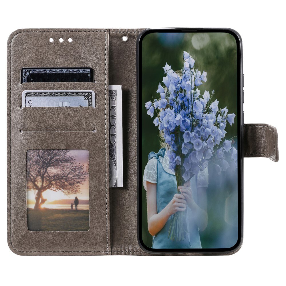 Sony Xperia 10 VI Handytasche Mandala grau