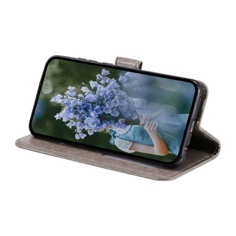 Sony Xperia 10 VI Handytasche Mandala grau