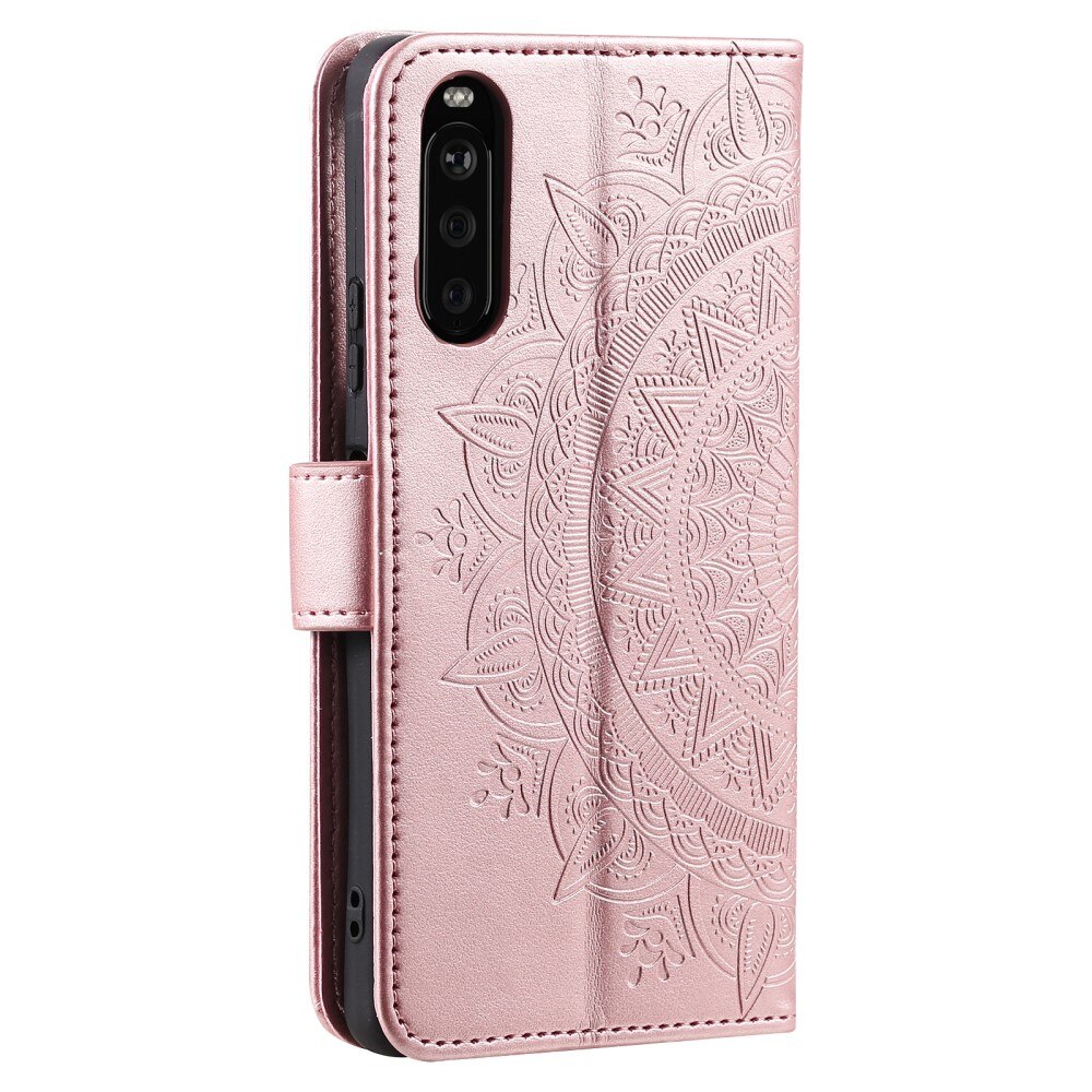 Sony Xperia 10 VI Handytasche Mandala roségold