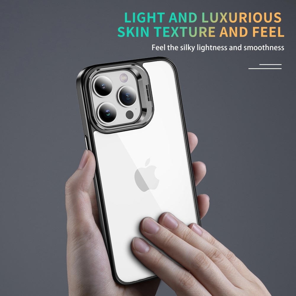 iPhone 12 Pro Hybrid-Hülle Kamera Kickstand schwarz