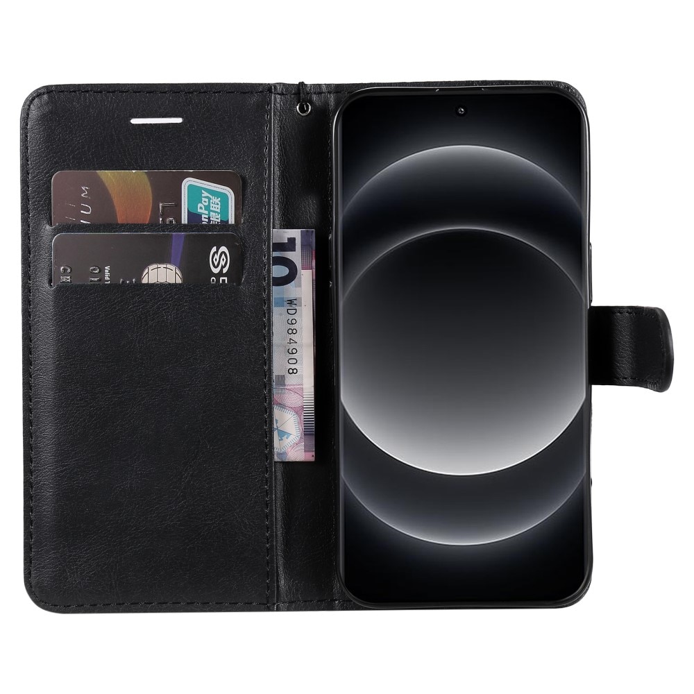 Xiaomi 14 Ultra Portemonnaie-Hülle schwarz