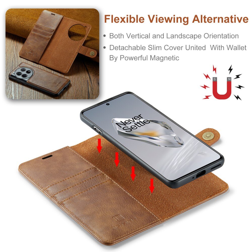 Handytasche Magnetische OnePlus 12 Cognac