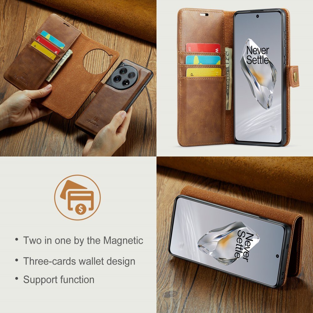 Handytasche Magnetische OnePlus 12 Cognac