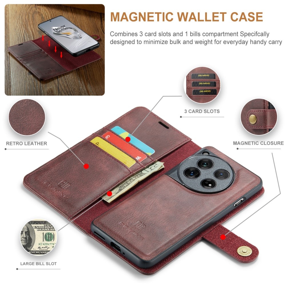 Handytasche Magnetische OnePlus 12 Red