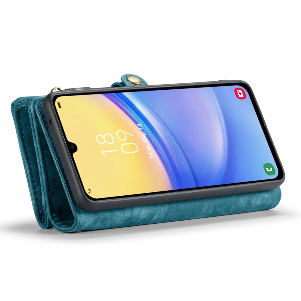 Multi-slot Portemonnaie-Hülle Samsung Galaxy A15 blau