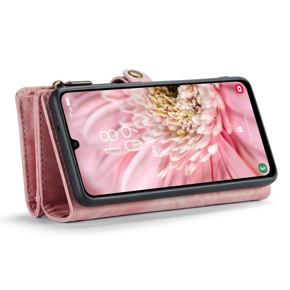 Multi-slot Portemonnaie-Hülle Samsung Galaxy A25 Rosa