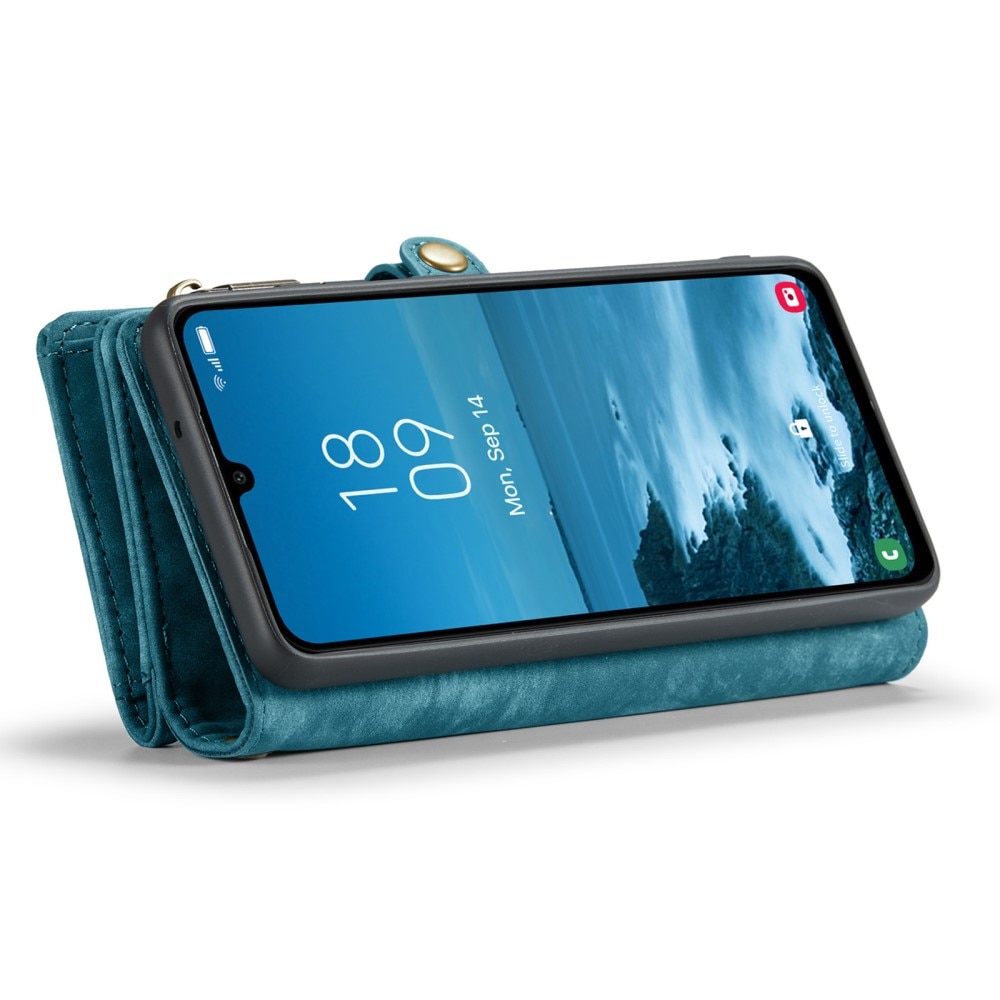 Multi-slot Portemonnaie-Hülle Samsung Galaxy A25 blau