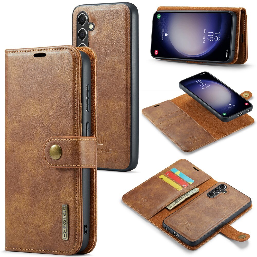 Handytasche Magnetische Samsung Galaxy A55 Cognac