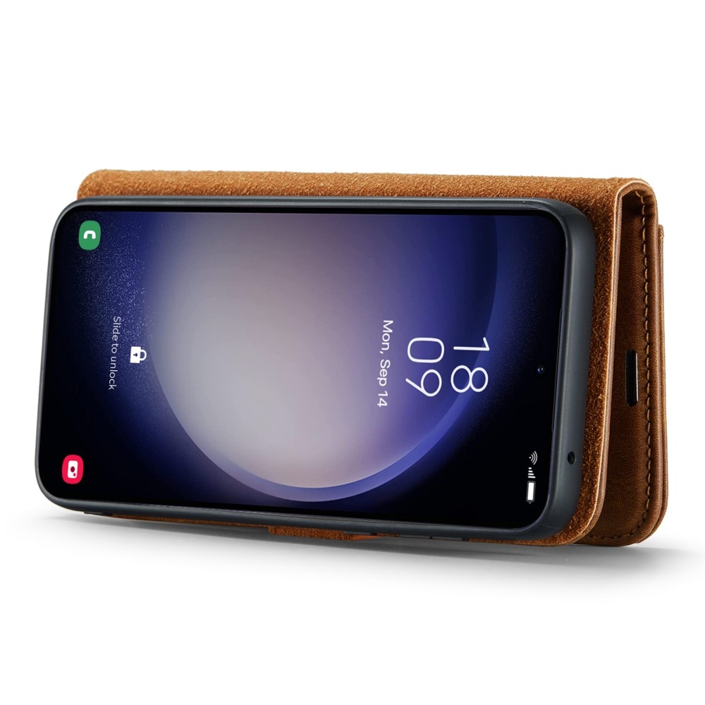 Handytasche Magnetische Samsung Galaxy A55 Cognac