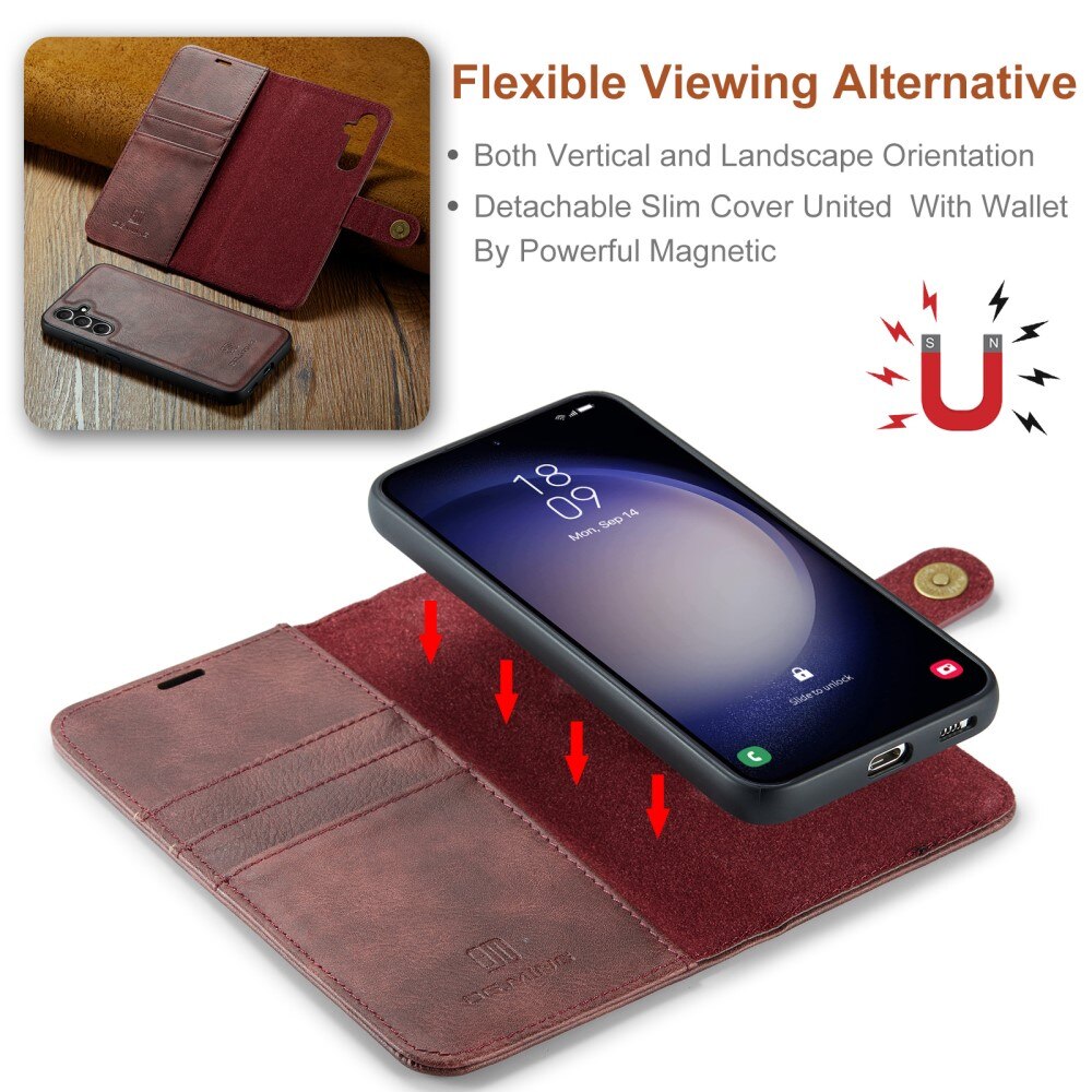 Handytasche Magnetische Samsung Galaxy A55 Red