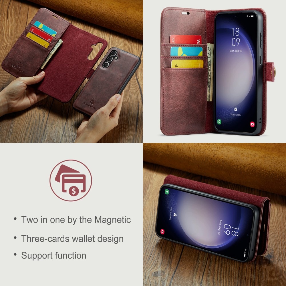 Handytasche Magnetische Samsung Galaxy A55 Red
