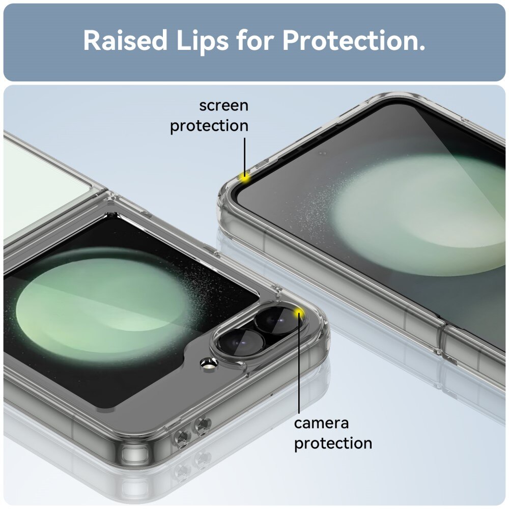 Samsung Galaxy Z Flip 6 Kit mit Hülle und Displayschutzfolie