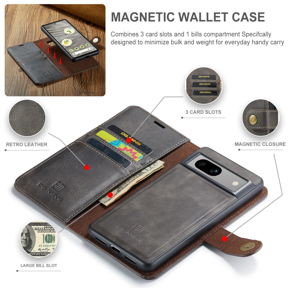 Handytasche Magnetische Google Pixel 8a Brown