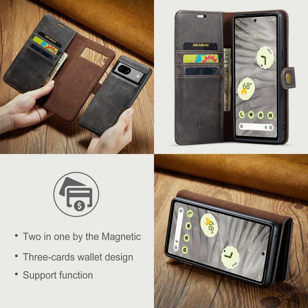 Handytasche Magnetische Google Pixel 8a Brown