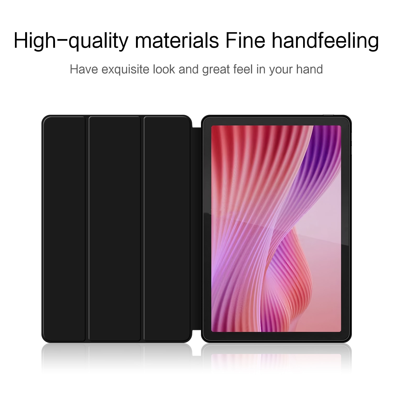  Lenovo Tab 10.1 (2025) Tri-Fold Case Schutzhülle Schwarz