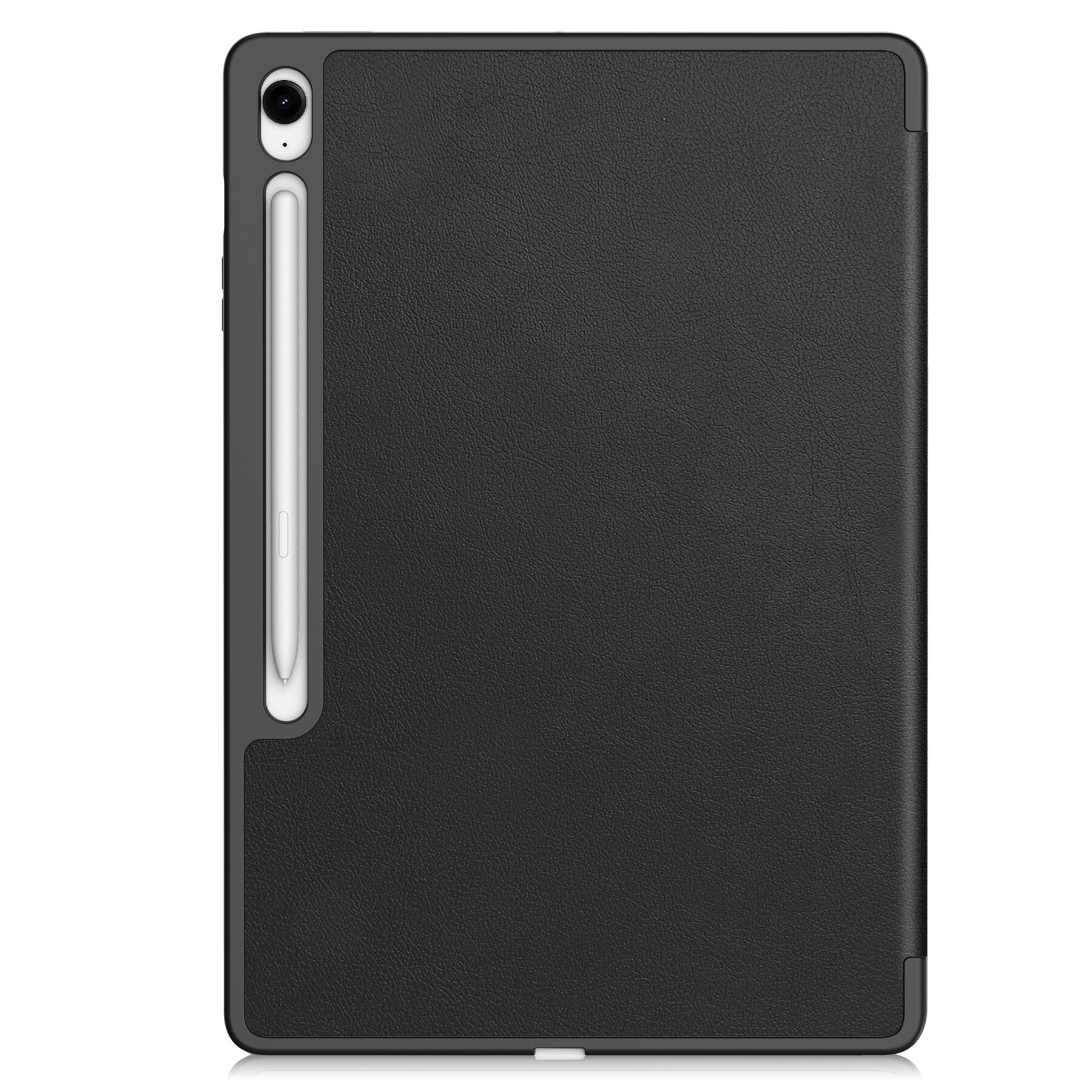 Samsung Galaxy Tab S10 FE Plus Tri-Fold Case Schutzhülle mit Touchpen-Halter Schwarz