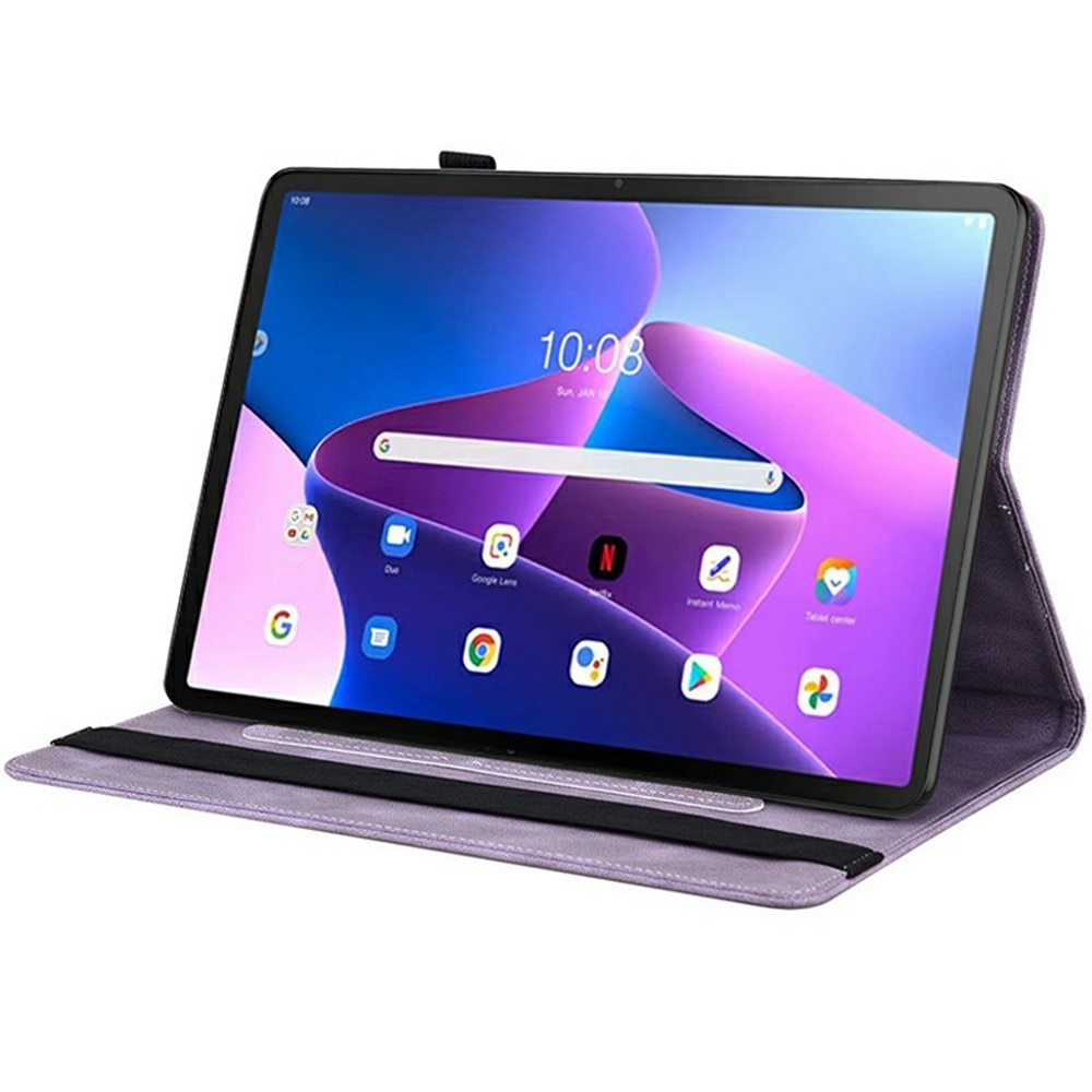  Lenovo Tab Handytasche Schmetterling Lila